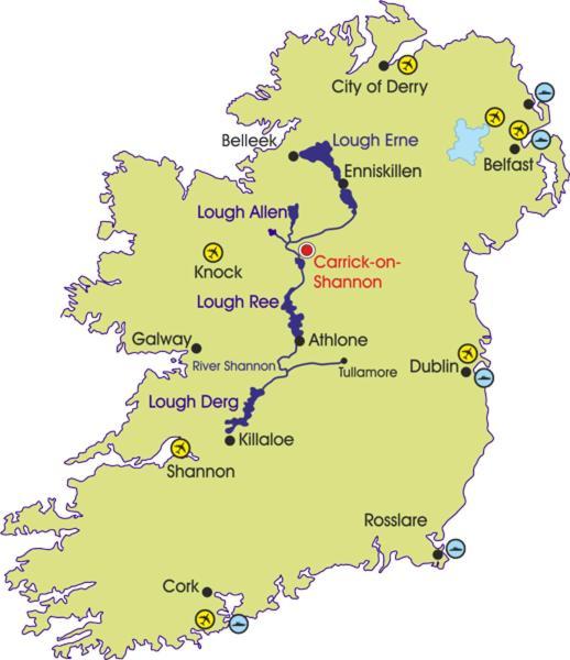 Carrick on Shannon Hartley House B&B מראה חיצוני תמונה